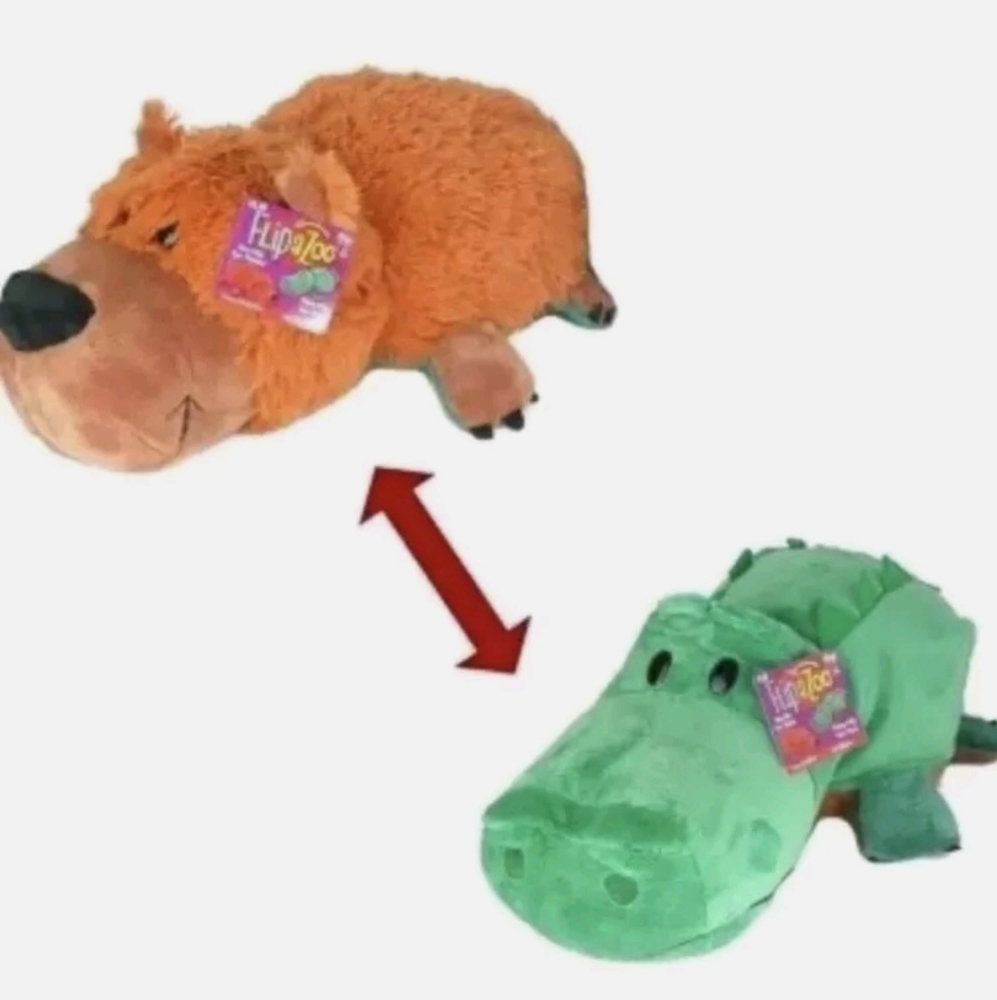 FlipaZoo Axel Alligator to Gorgo Grizzly Bear